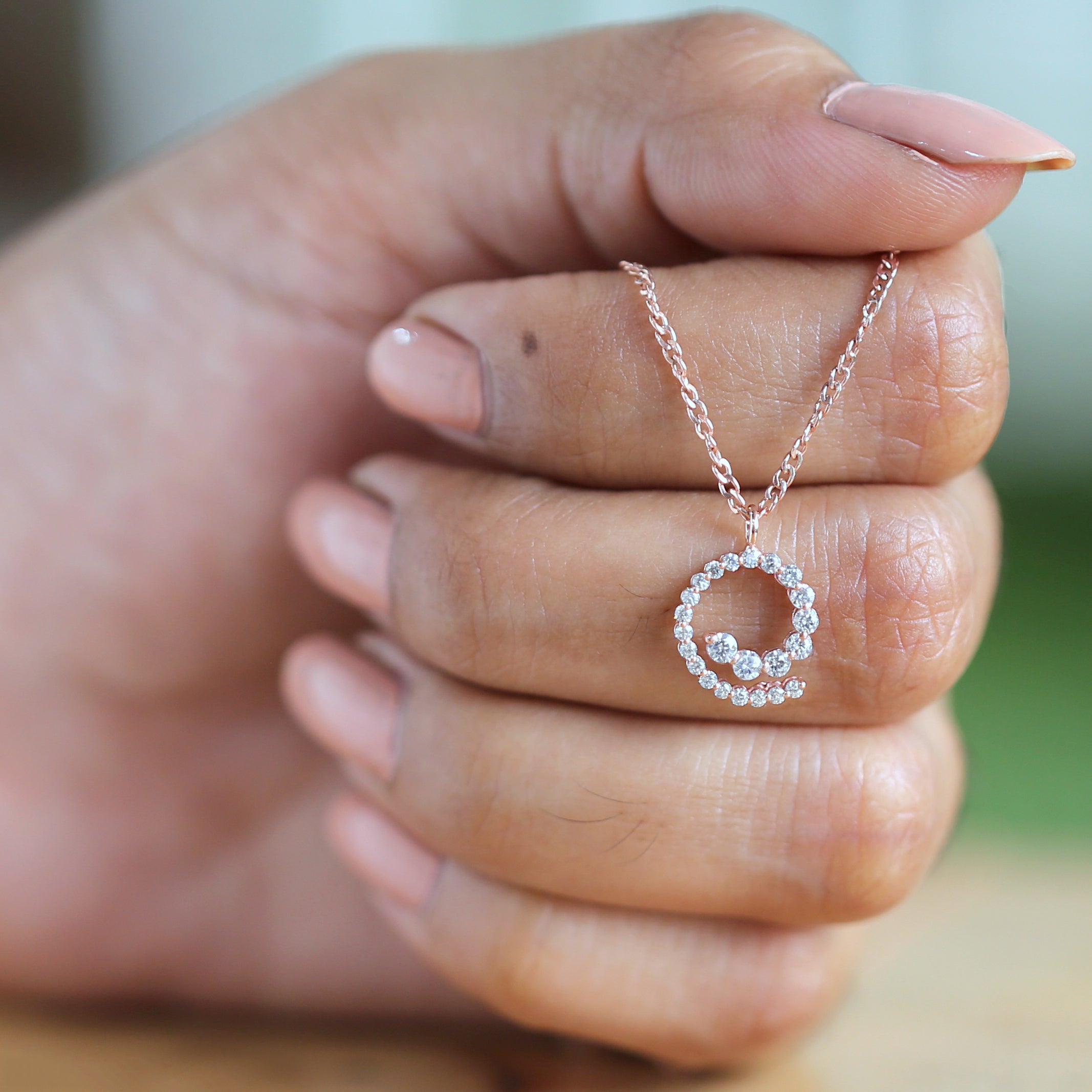 Round Brilliant Cut White Color Diamond Pendant Engagement Wedding Gift Pendant 14K Solid Rose White Yellow Gold Pendant 0.30 CT KD1005