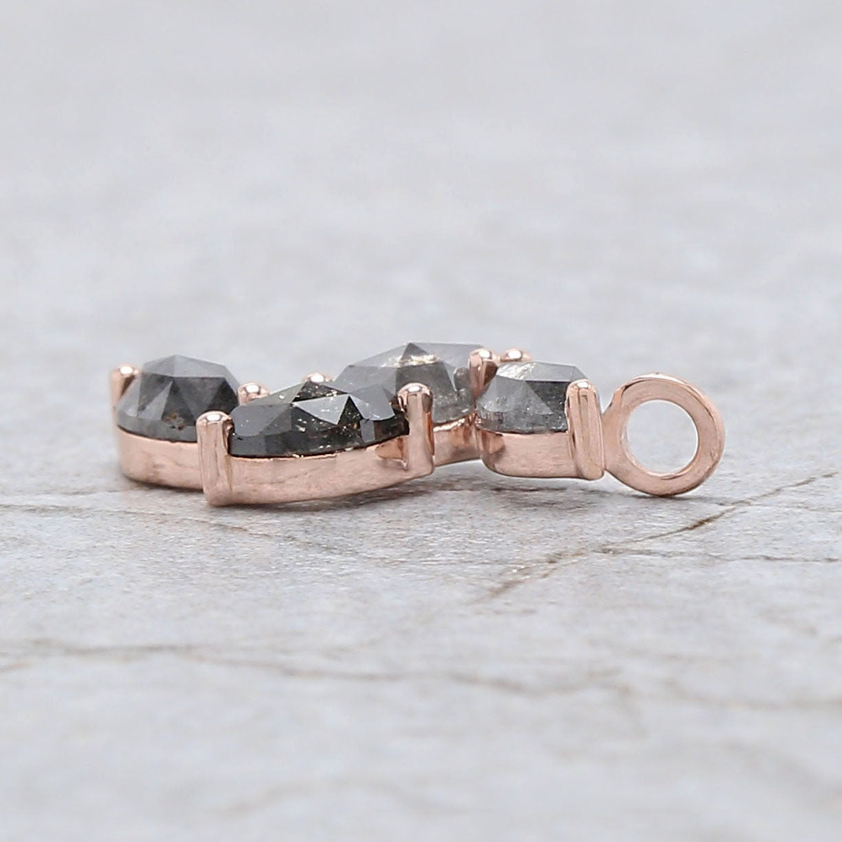 Marquise Salt And Pepper Diamond Pendant, Unique Diamond Pendant, No Chain Including Only Pendant Dangling Diamond Necklace KDL8835