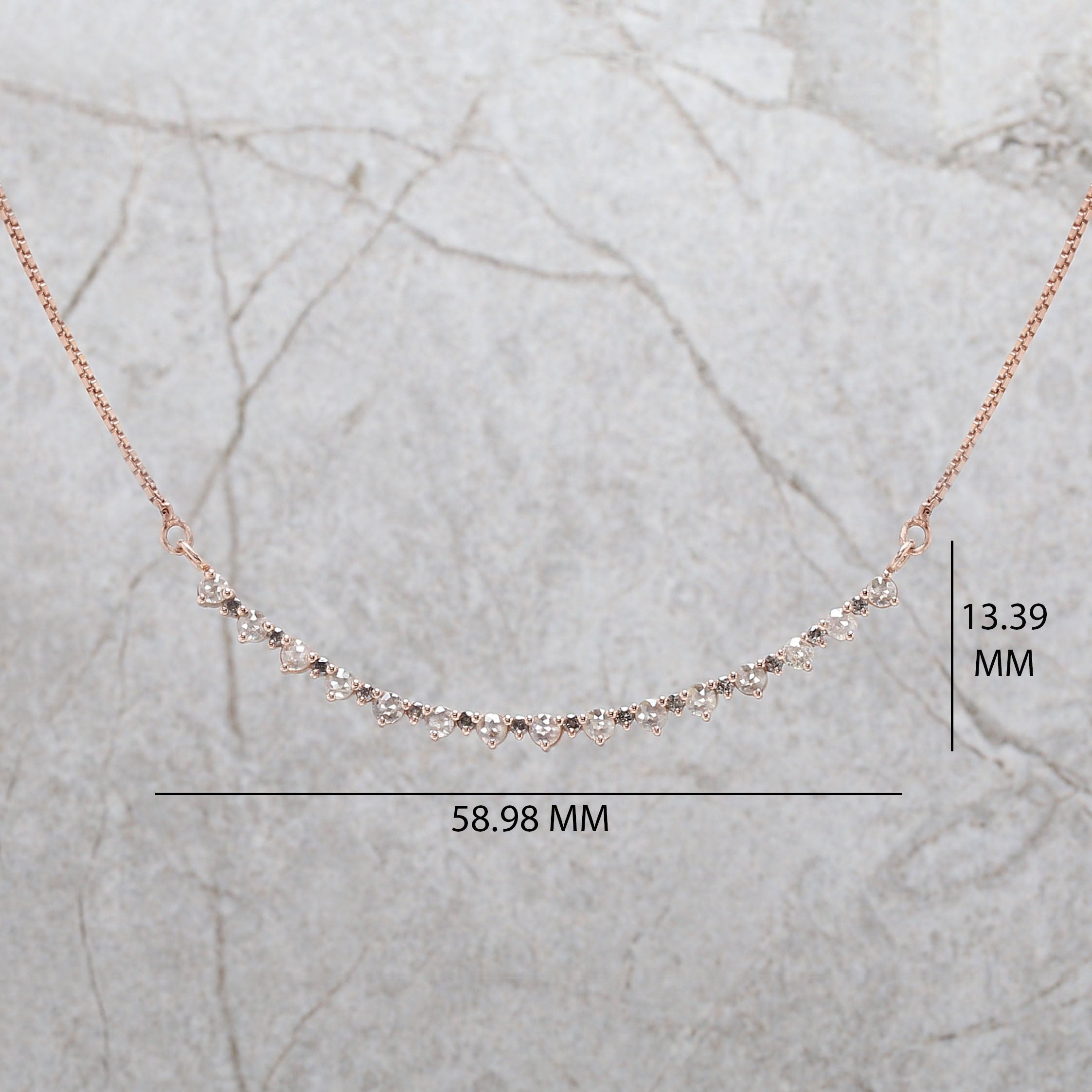 Round Rose Cut Salt And Pepper Diamond Pendant, Unique Diamond Pendant, Dangling Diamond Pendant, No Chain Including Only Pendant KD1092