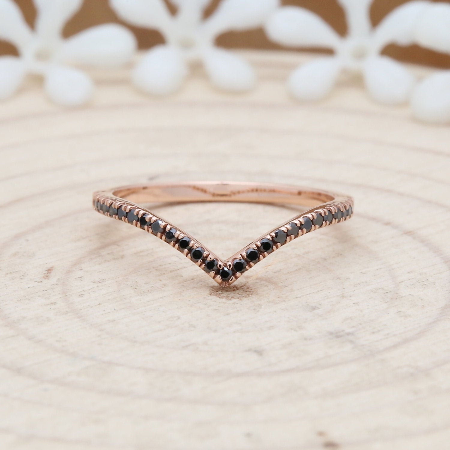 14K Gold 1.30 CTW Vintage Natural Black Diamond Engagement Ring Black Round Twisted Band Wedding Ring Set Bridal Set Gift For Her KD238