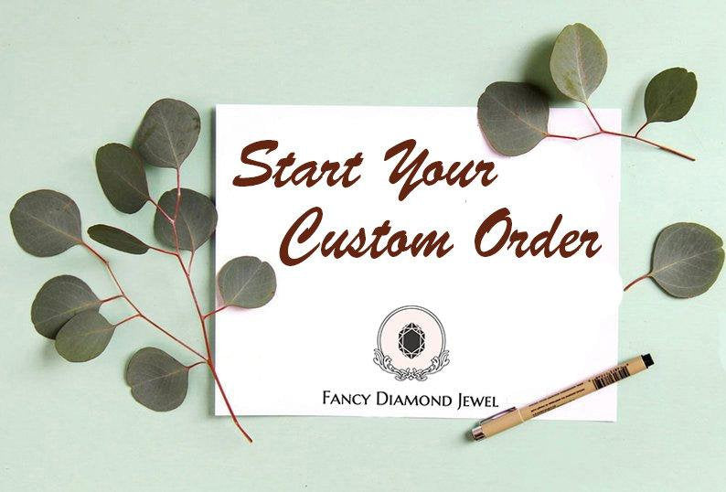 14K Rose Gold Band White Round Diamond Ring Engagement Wedding Gift Band Ring KD838