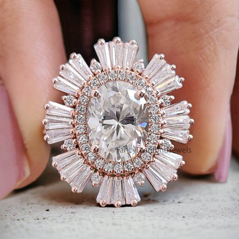 The Beauty of Oval Diamond Rings: A Timeless Elegance