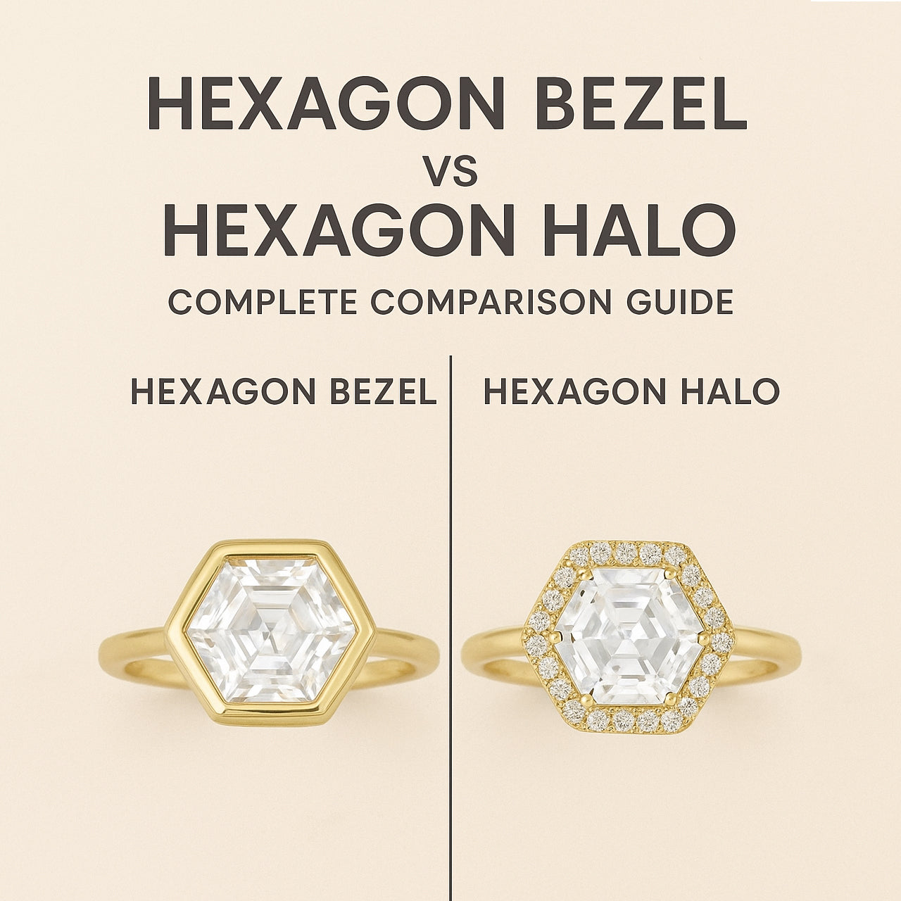 Hexagon Bezel vs Hexagon Halo: Complete Comparison Guide