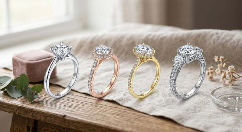 Best Moissanite Engagement Rings for Women