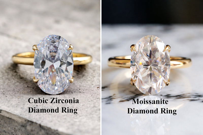 Moissanite Diamond Ring vs Cubic Zirconia Diamond Ring: Which Lasts Longer?