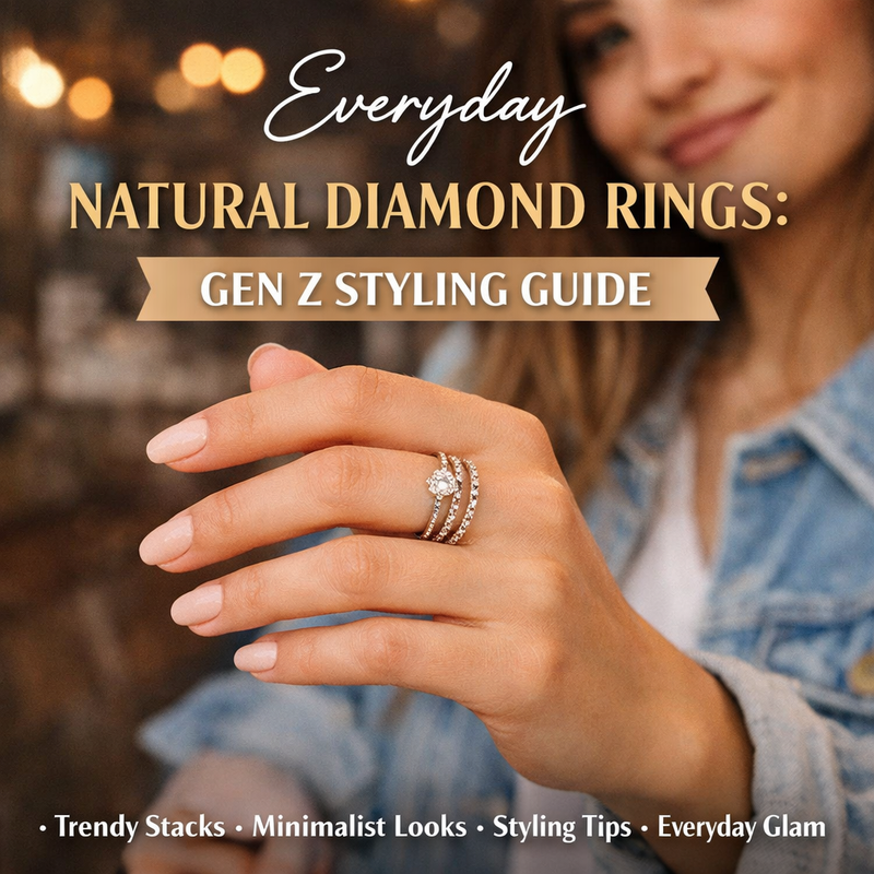 Everyday Natural Diamond Rings: Gen Z Styling Guide