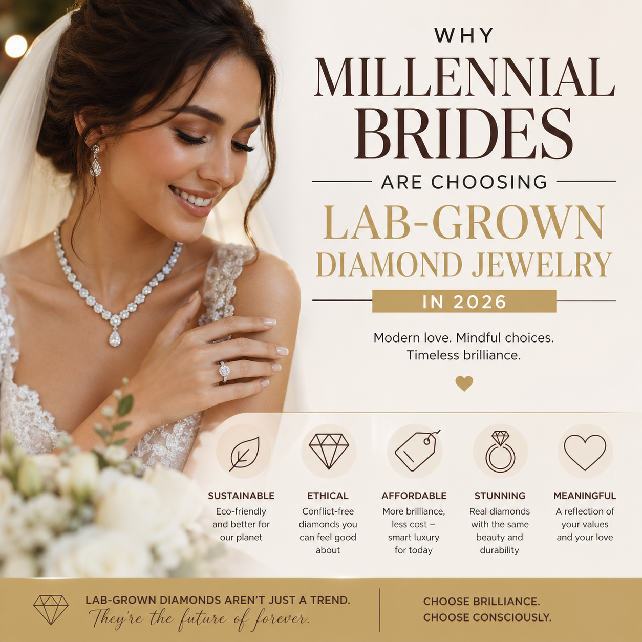 Why Millennial Brides Are Choosing Lab-Grown Diamond Jewelry in 2026