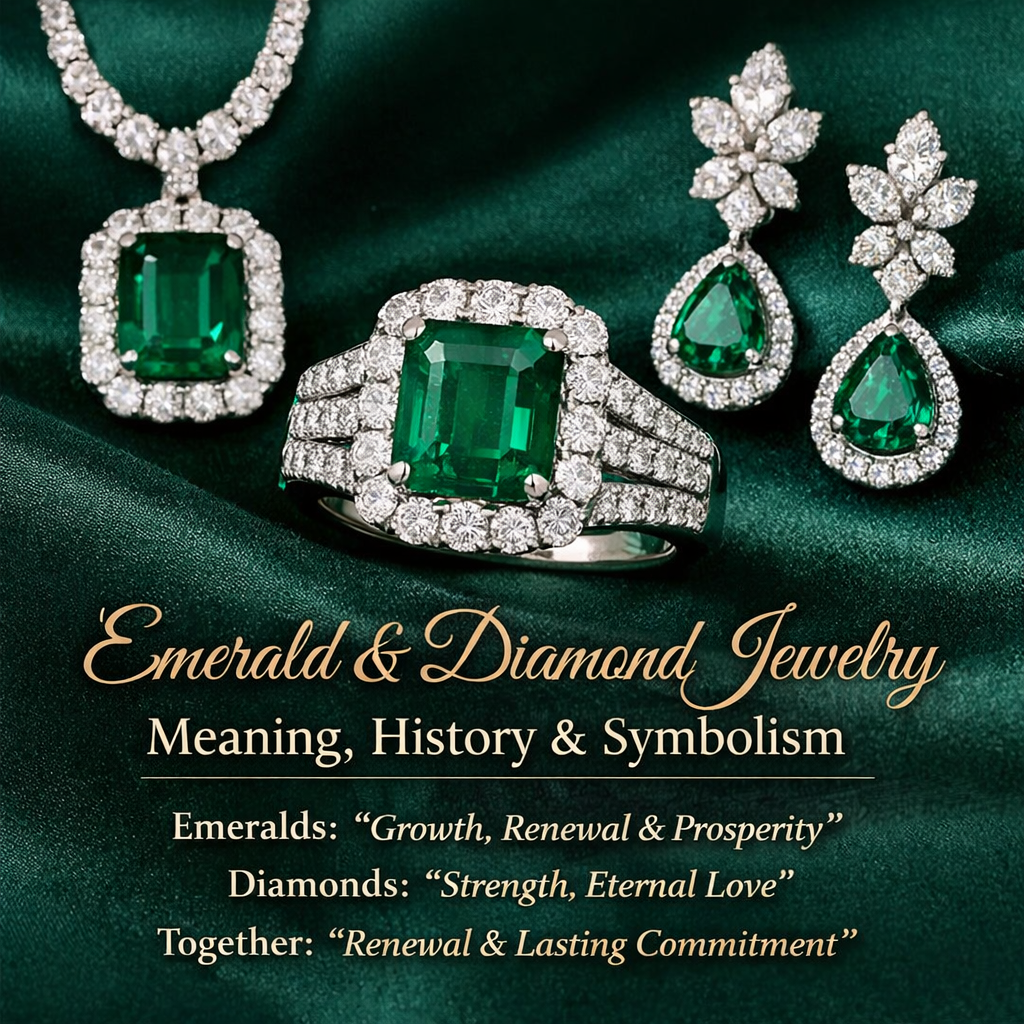 Emerald Diamond Jewelry: Meaning, History, and Symbolism