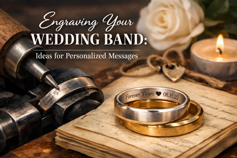Engraving Your Wedding Band: Ideas for Personalized Messages