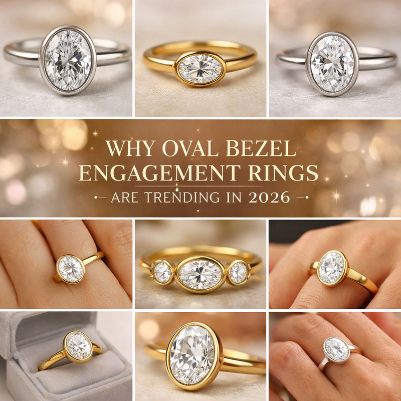 Why Oval Bezel Engagement Rings Are Trending in 2026