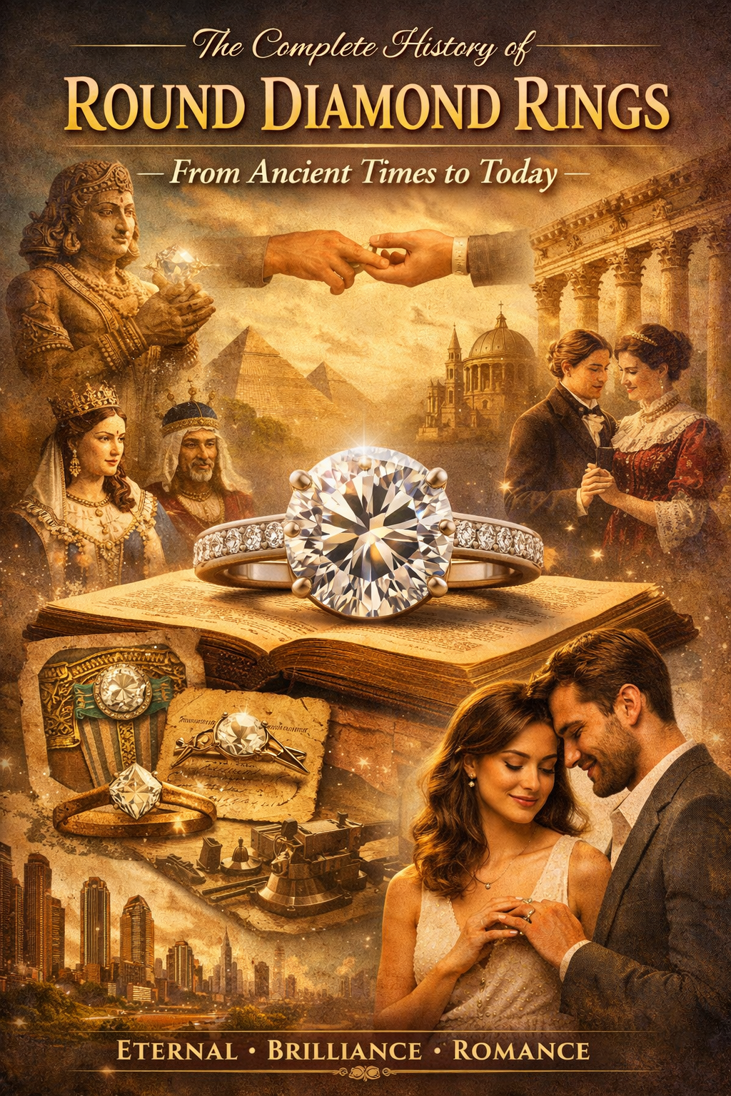 Initiatic Order Rings The Complete History of Round Diamond Rings — From Ancient Times to To