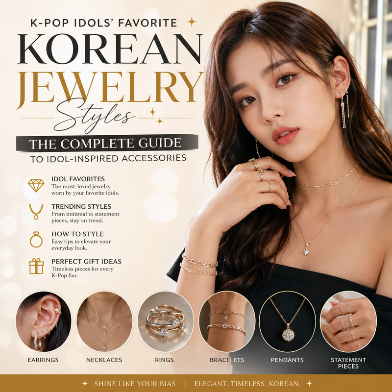K-Pop Idols' Favorite Korean Jewelry Styles: The Complete Guide to Idol-Inspired Accessories