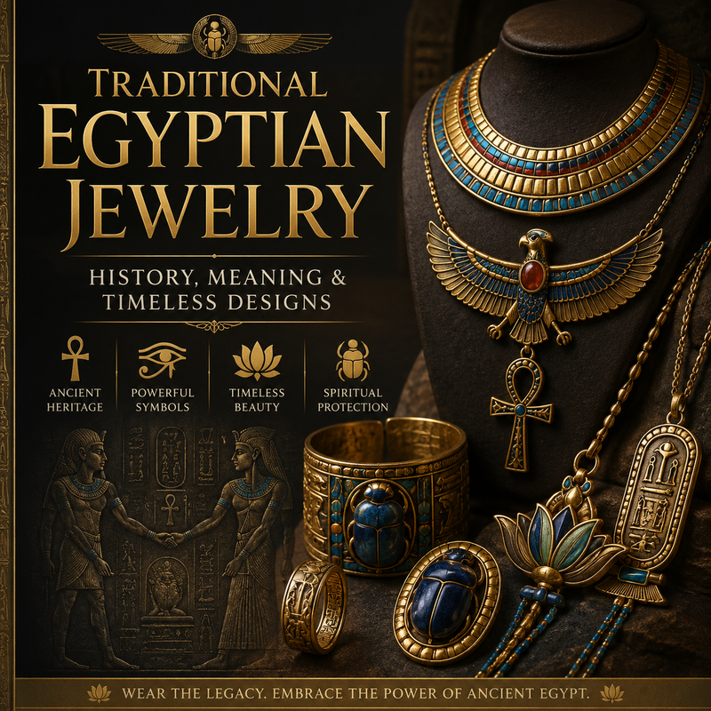 Traditional Egyptian Jewelry: History, Meaning & Timeless Designs