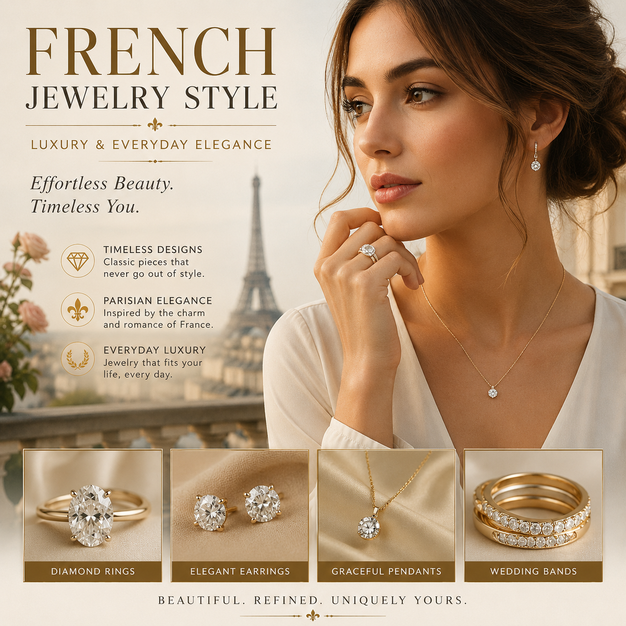French Jewelry Style: Luxury & Everyday Elegance