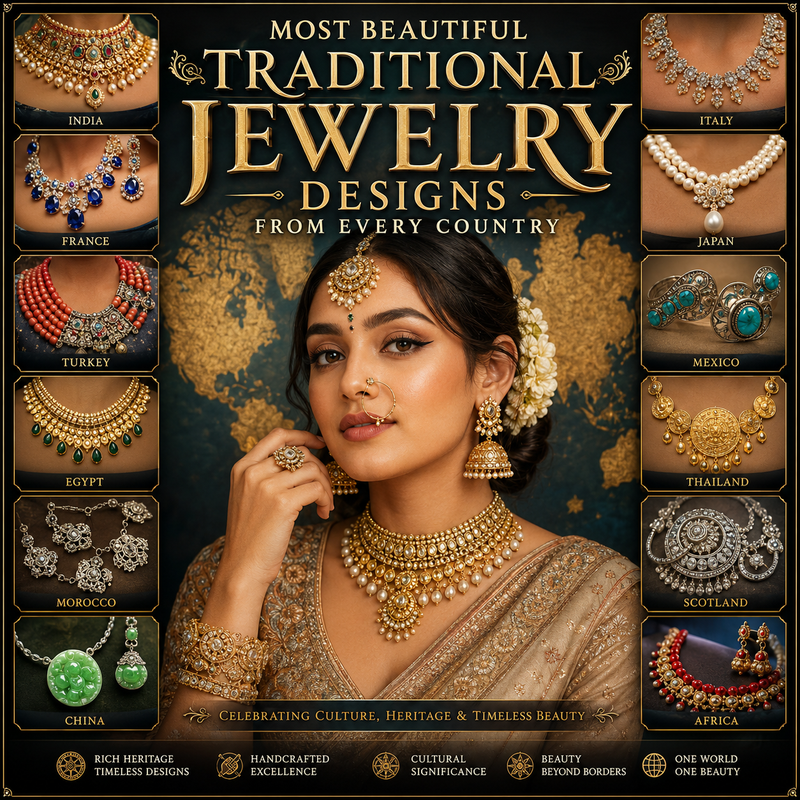 Most Beautiful Traditional Jewelry Designs from Every Country