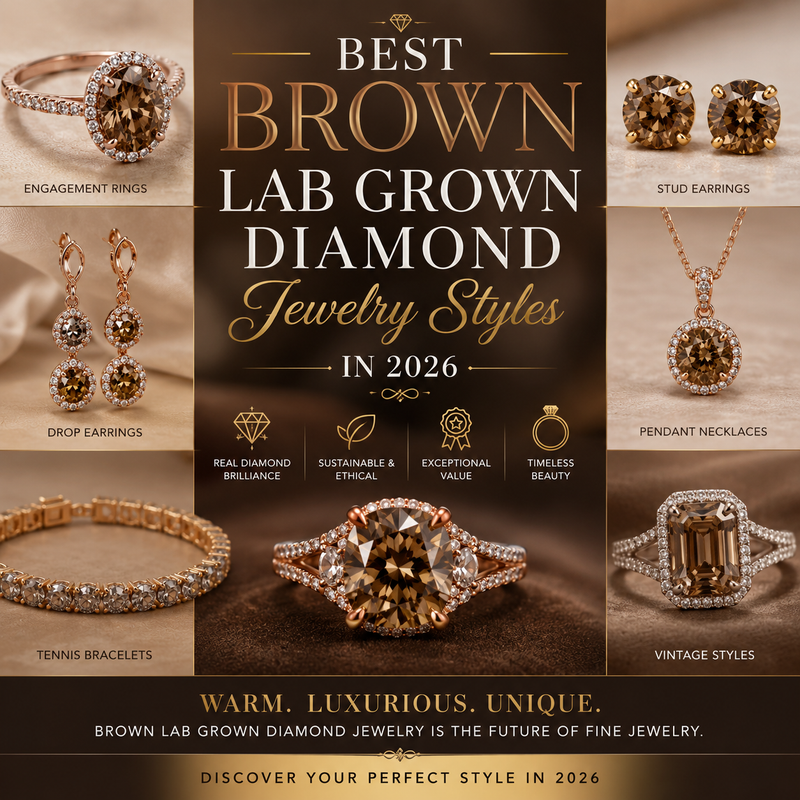 Best Brown Lab Grown Diamond Jewelry Styles in 2026