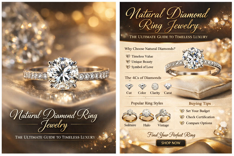 Natural Diamond Ring Jewelry: The Ultimate Guide to Timeless Luxury