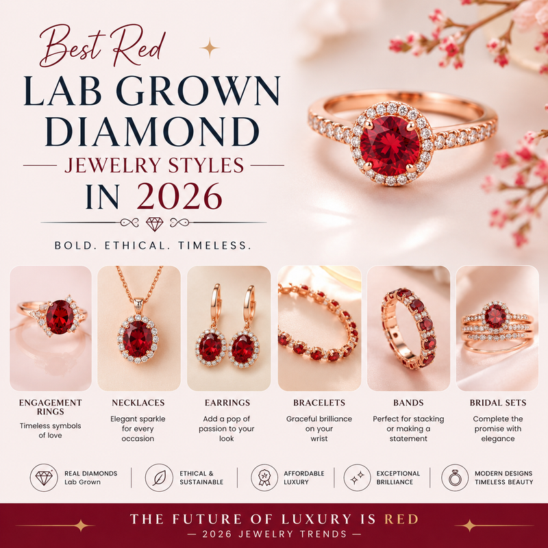 Best Red Lab Grown Diamond Jewelry Styles in 2026