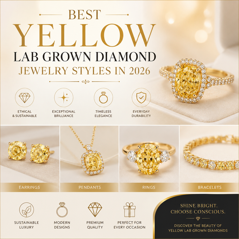 Best Yellow Lab Grown Diamond Jewelry Styles in 2026