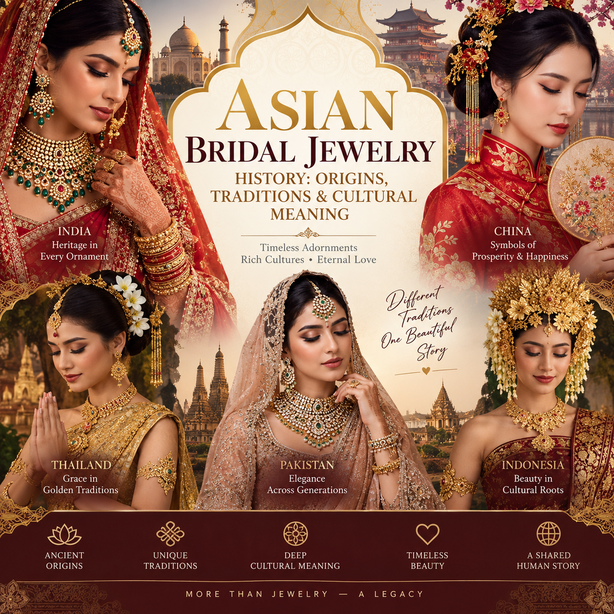 Asian Bridal Jewelry History: Origins, Traditions & Cultural Meaning