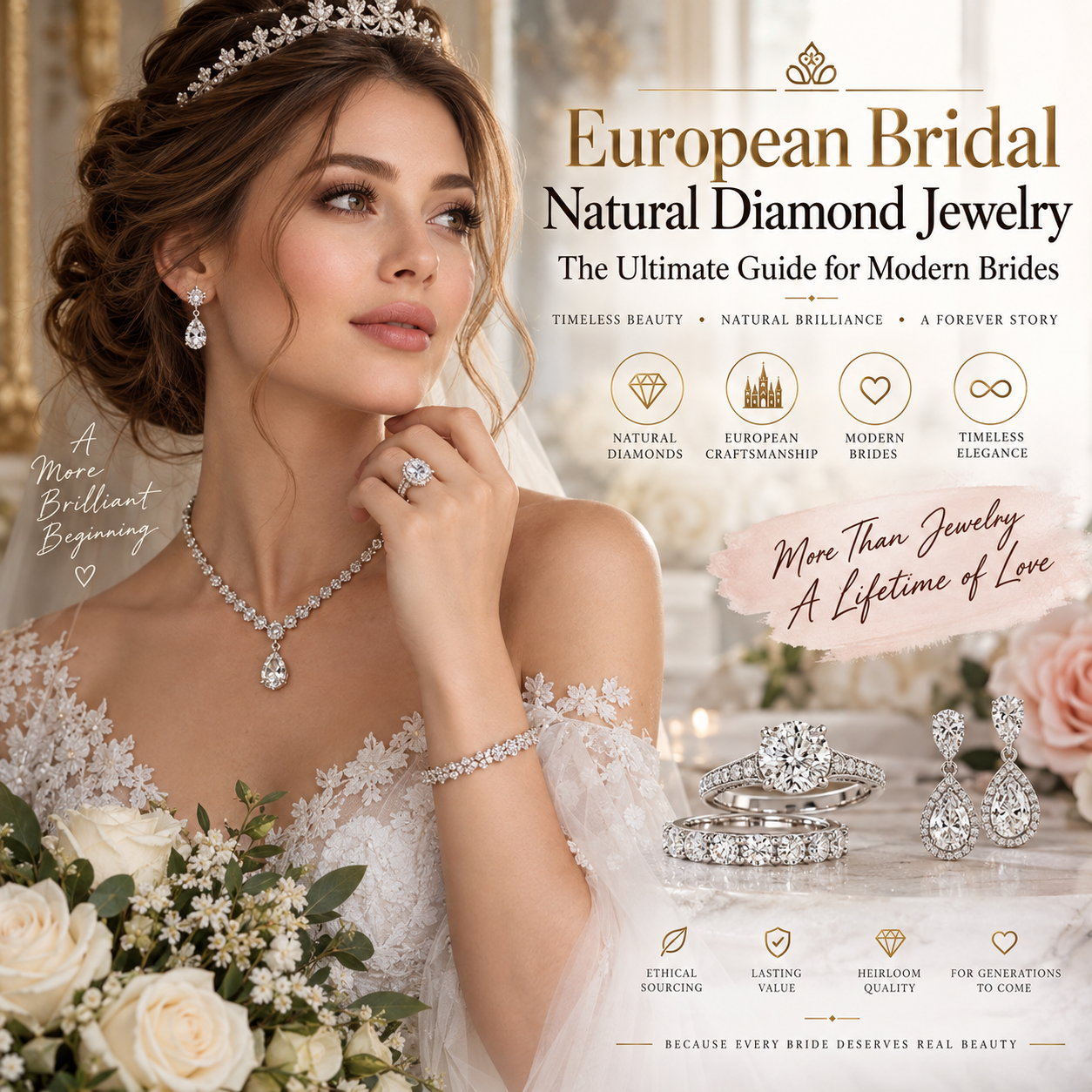 European Bridal Natural Diamond Jewelry: The Ultimate Guide for Modern Brides