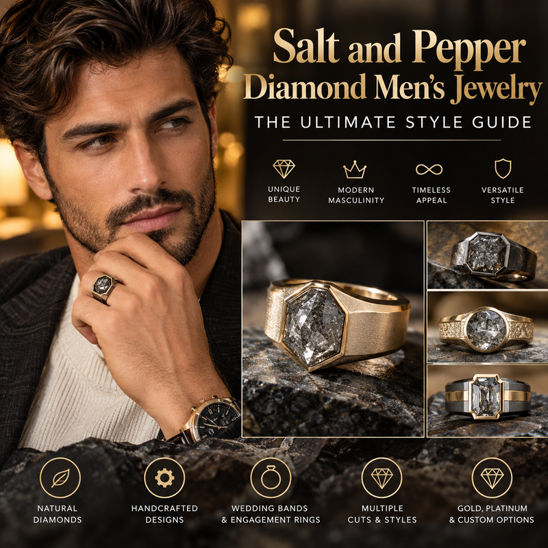 Salt and Pepper Diamond Men's Jewelry: The Ultimate Style Guide
