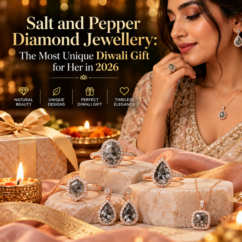 Salt and Pepper Diamond Jewellery: The Most Unique Diwali Gift for Her in 2026