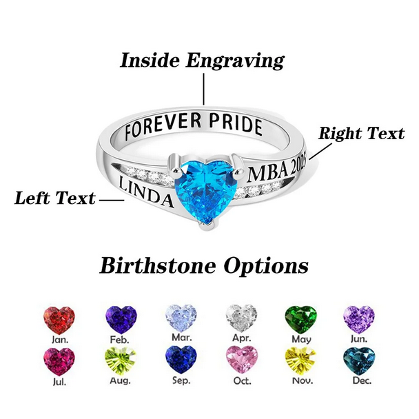 Personalized Education Jewelry: Name, Birthstone, Engraving Options