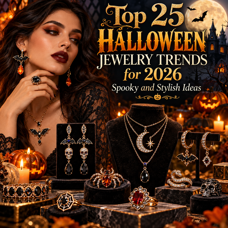 Top 25 Halloween Jewelry Trends for 2026: Spooky and Stylish Ideas