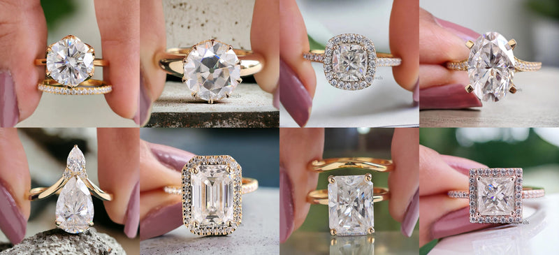 Best Cuts for Moissanite Engagement Rings: A Complete Guide to Brilliance, Style & Sparkle