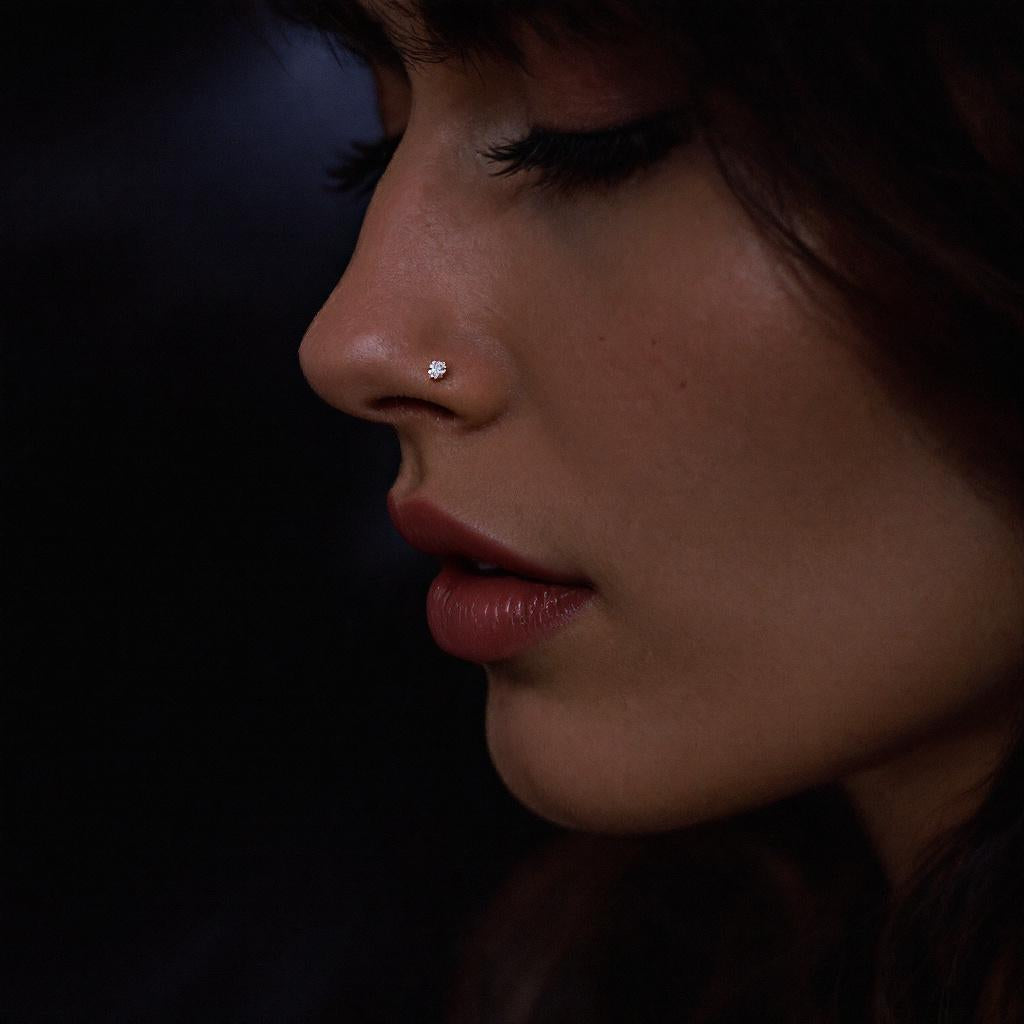 “Minimalist Nose Rings: Simple Yet Stylish”