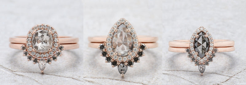 Best Wedding Bands for Oval, Pear & Marquise Diamonds