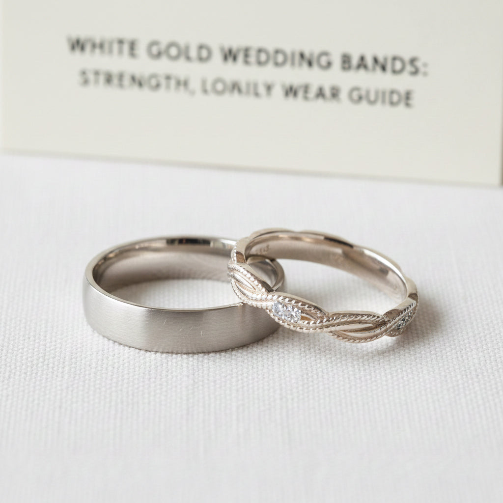 White Gold Wedding Bands: Strength, Longevity & Daily Wear Guide