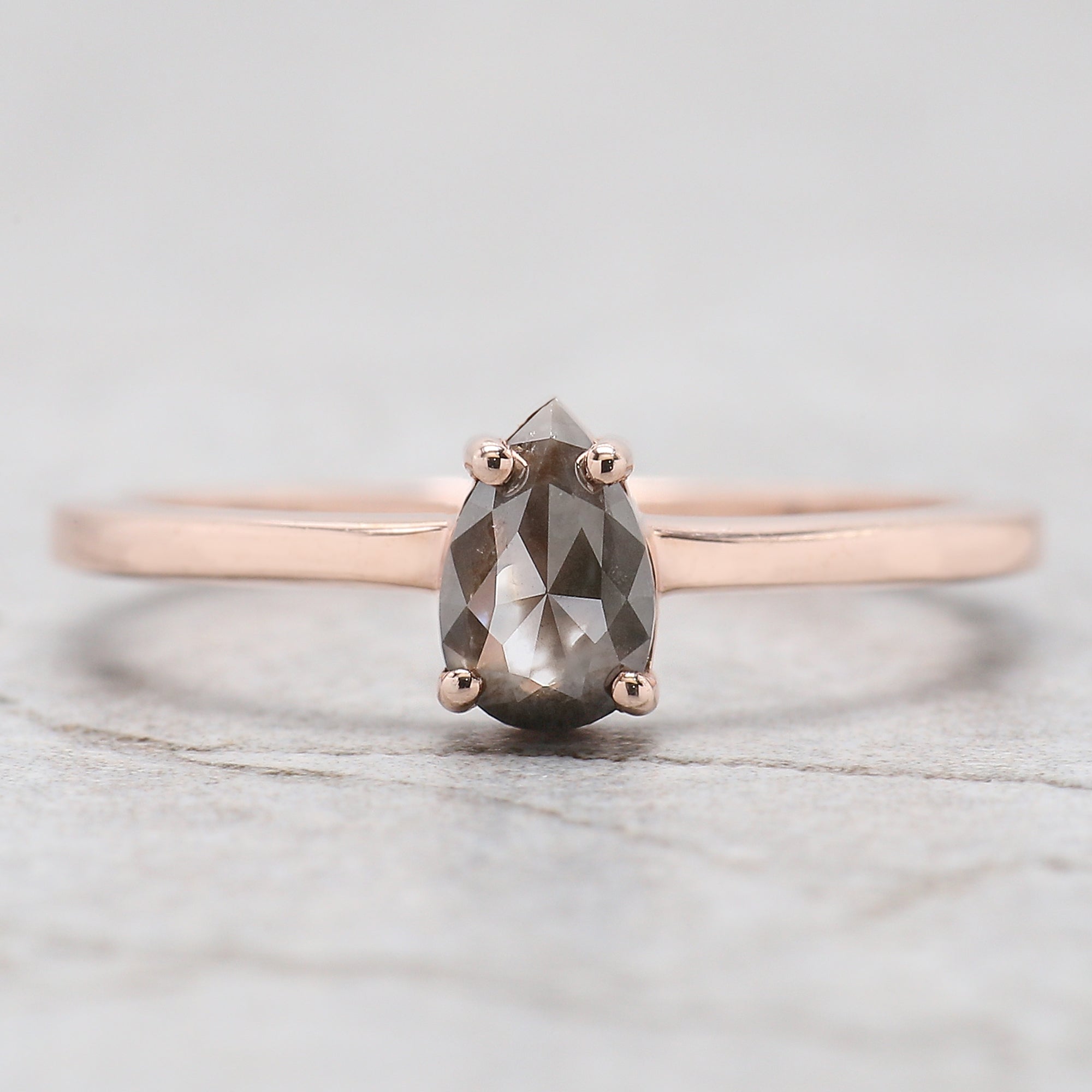Pear Cut Diamond Engagement Ring