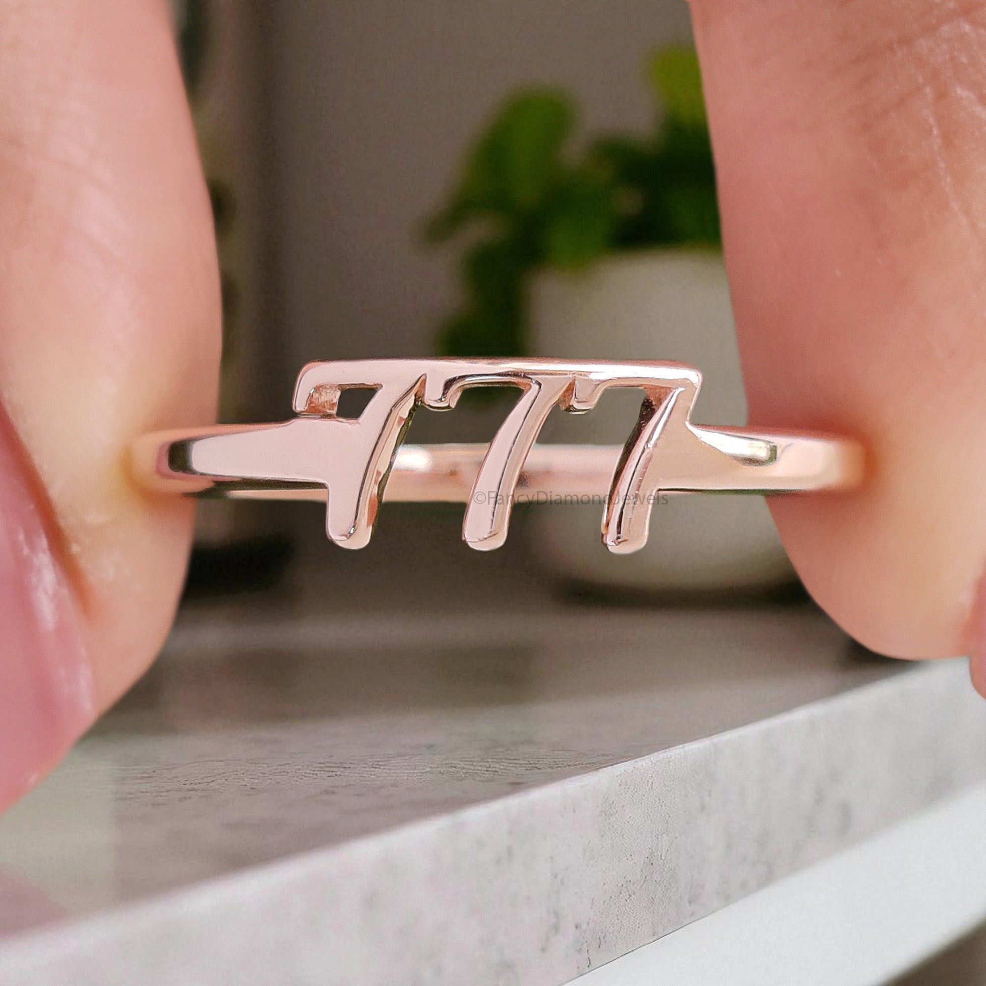 Angel Number Ring with Free Numerology Reading Report Lo Shu Grid Name Compatibility Custom Lucky Number 111 777 888 Gold Silver Ring FD394