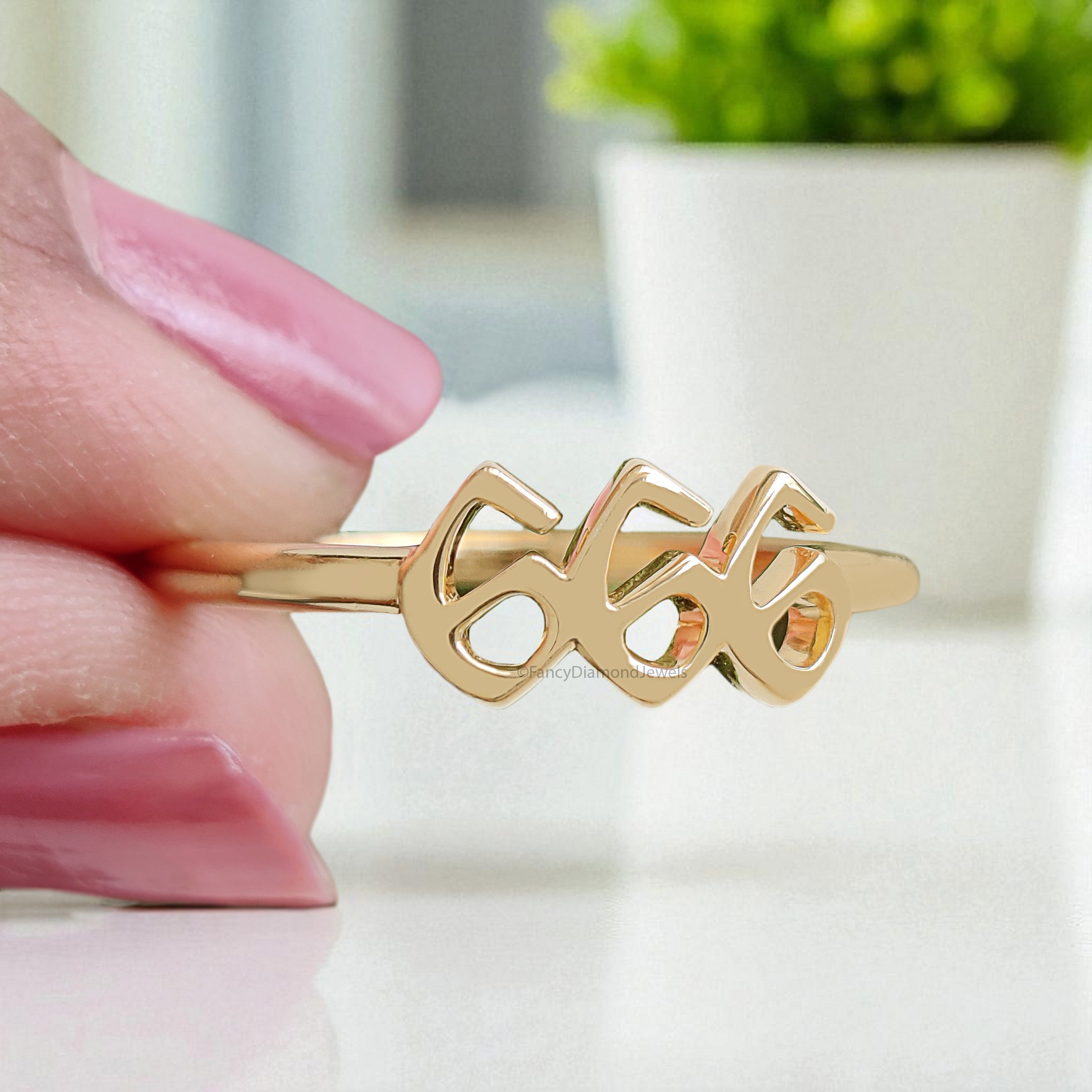 Angel Number Ring with Free Numerology Reading Report Lo Shu Grid Name Compatibility Custom Lucky Number 111 777 888 Gold Silver Ring FD402
