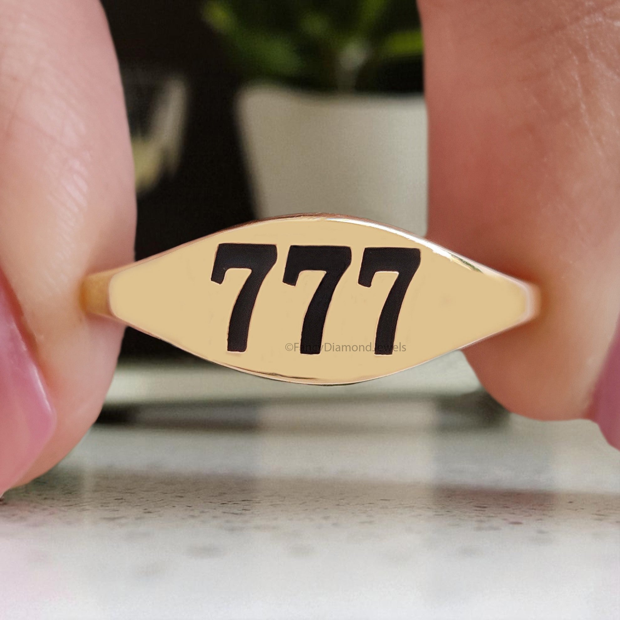 Angel Number 111 777 888 Gold Ring with Free Numerology Reading Report Lo Shu Grid Name Compatibility Custom Lucky Number Silver Ring FD415