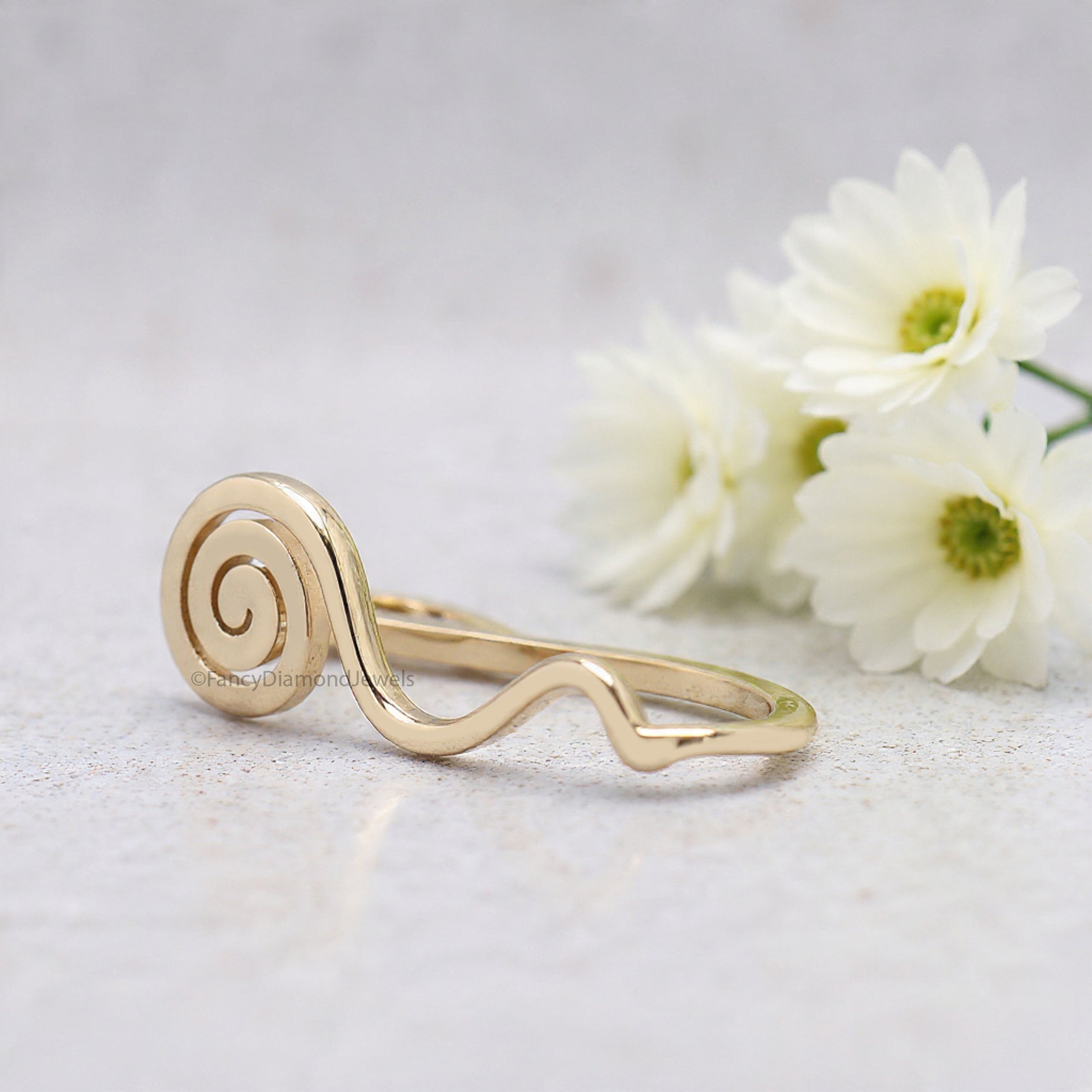 Nose Cuff Clip on Nose Cuff Sterling Silver 14K Yellow or Rose Gold Filled Spiral Non Pierced Nose Ring sterling silver Nose Jewelry FD499