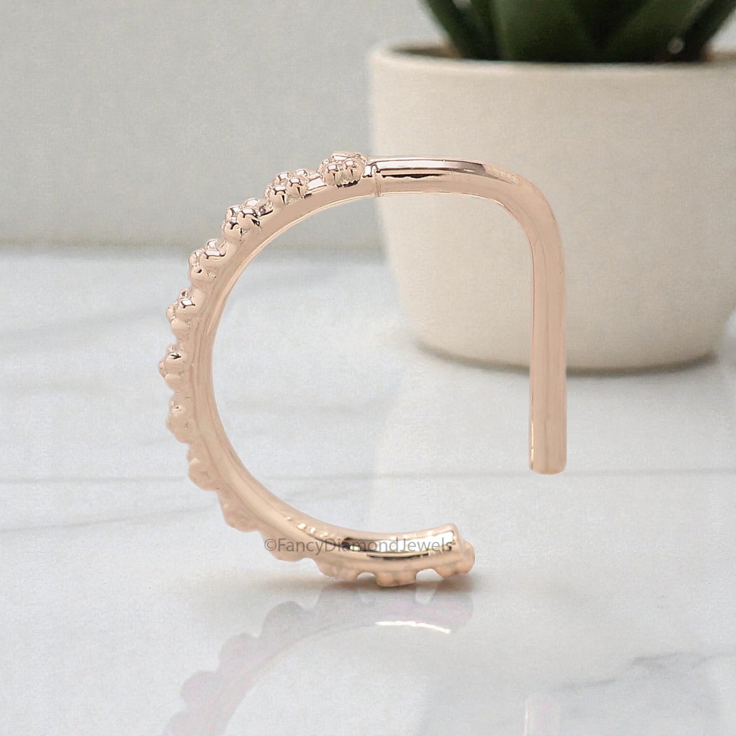 Unique Nose Ring Indian Nose Ring Tribal Nose Ring Gold Nose Ring Indian Jewelry Tribal Piercing Cartilage Jewelry Hoop FD500