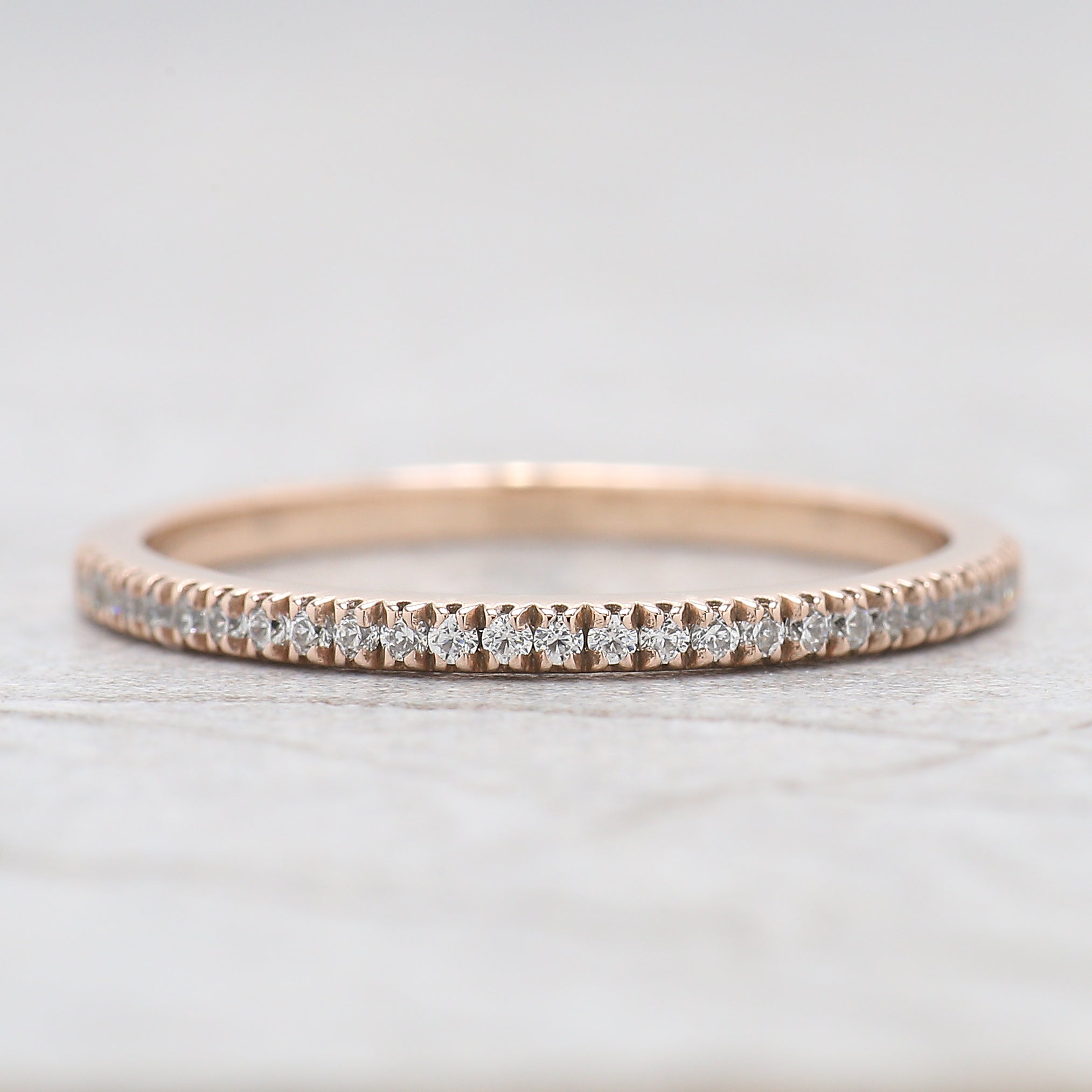 Marquise Cut Salt And Pepper Diamond Ring 0.41 Ct 6.99 MM Marquise Diamond Ring 14K Rose Gold Silver Engagement Ring Gift For Her KDN2490-1