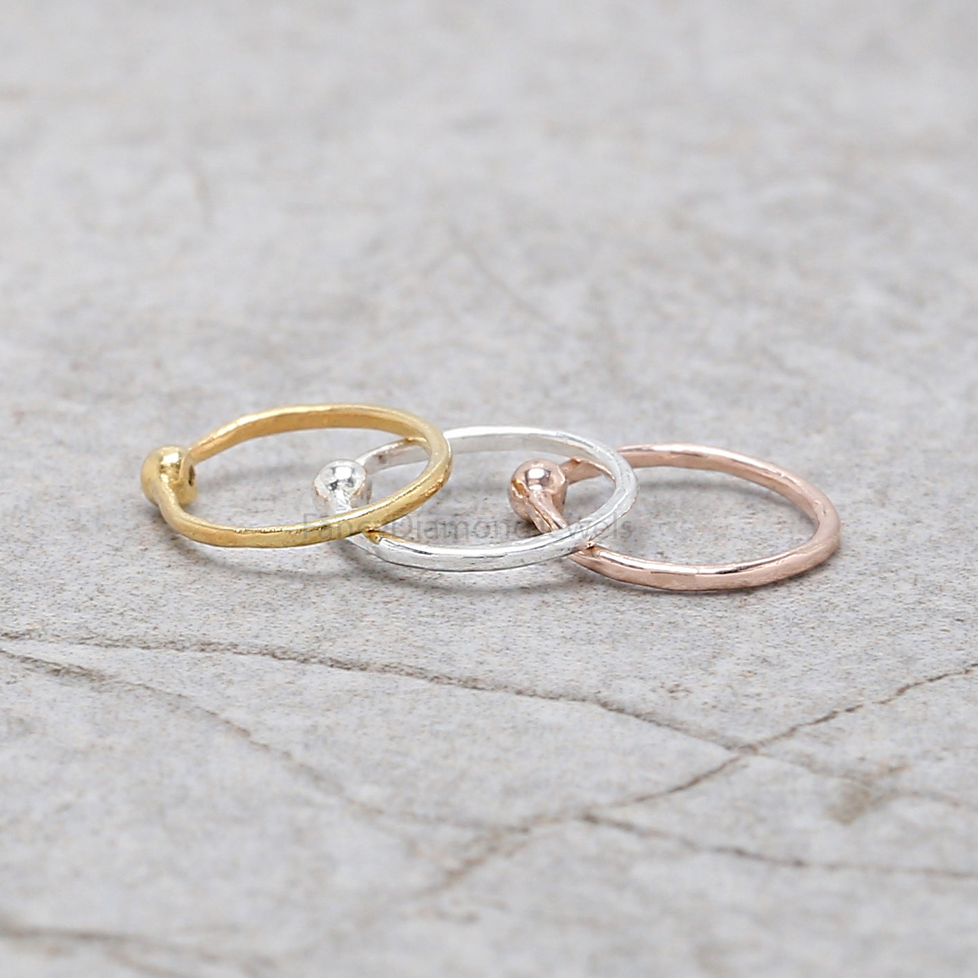 Nose Ring, Studs, Hoop Ring, Nose Ring Hoop, Nose Stud, Rose Gold Nose Ring, Gold Nose Ring, Plain Nose Stud, Plain Nose Ring, KD1172