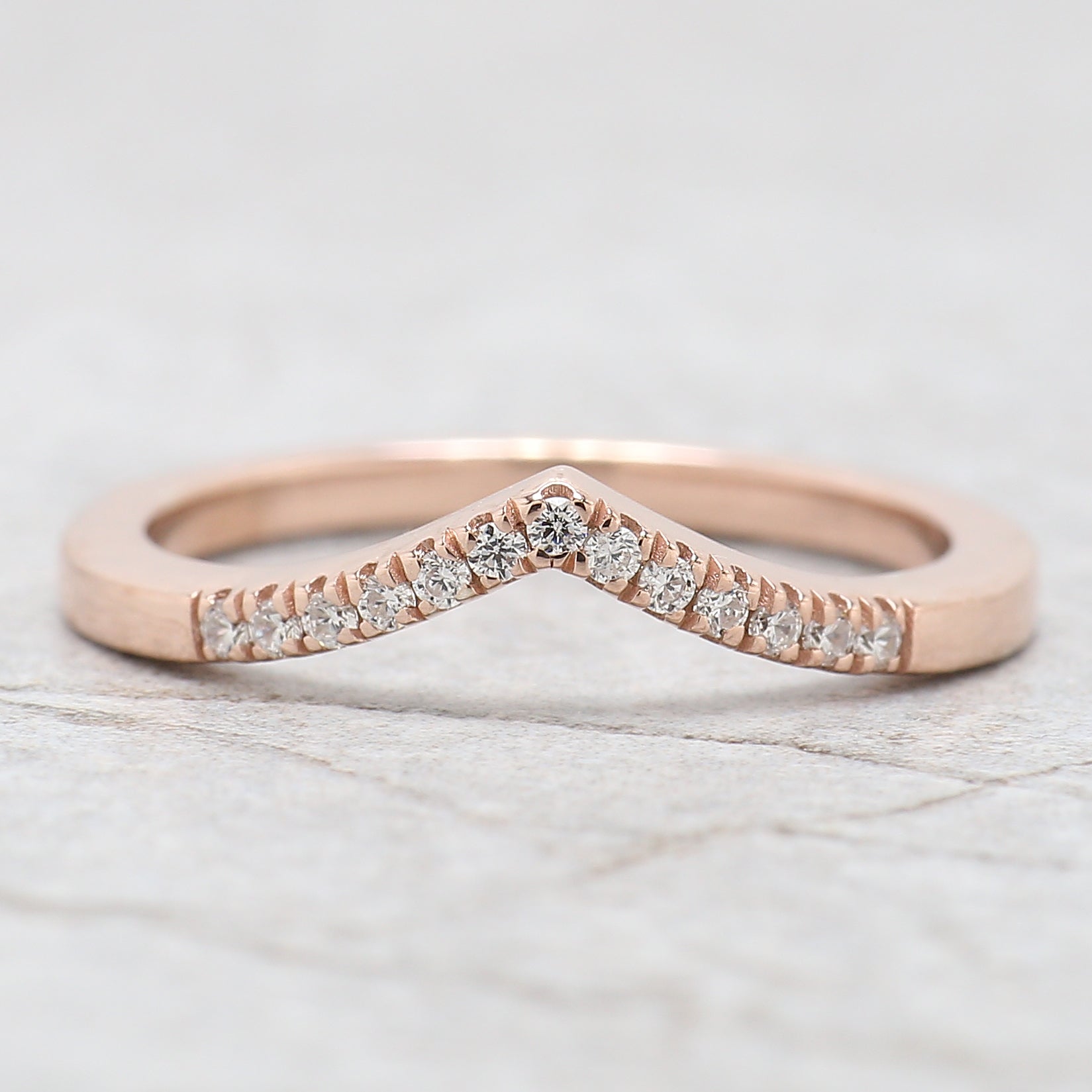 Pentagon Cut Salt And Pepper Diamond Ring 0.98 Ct 7.00 MM Pentagon Diamond Ring 14K Rose Gold Silver Engagement Ring Gift For Her QL1222