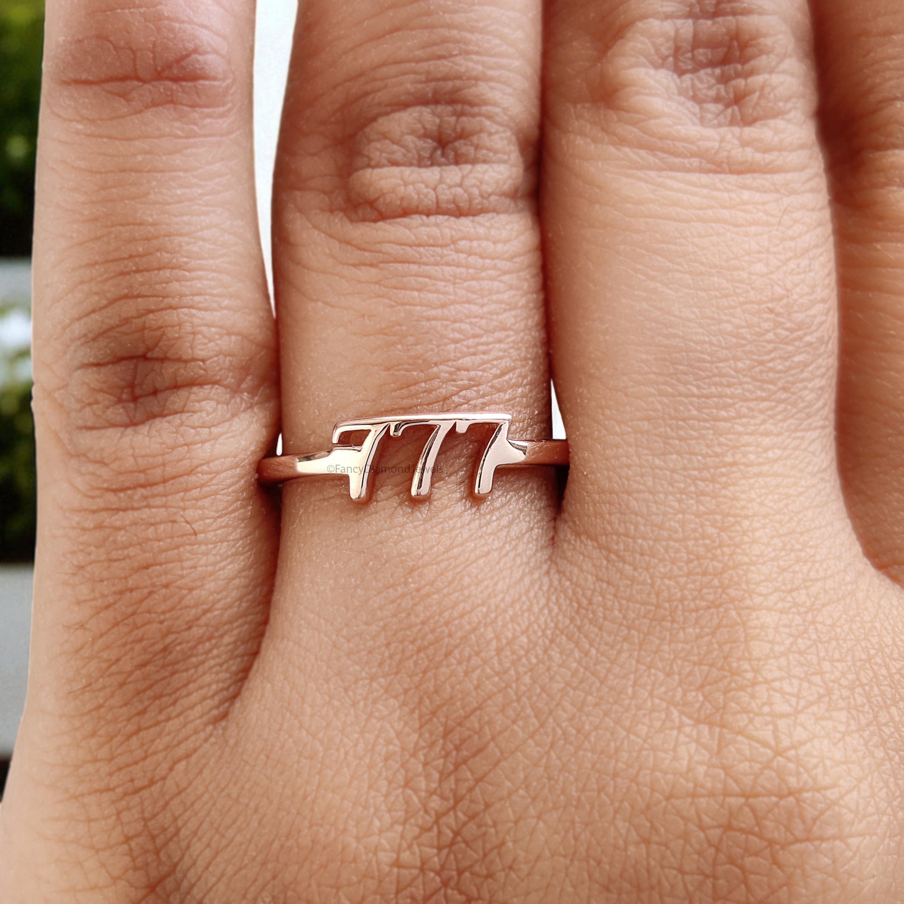 Angel Number Ring with Free Numerology Reading Report Lo Shu Grid Name Compatibility Custom Lucky Number 111 777 888 Gold Silver Ring FD394