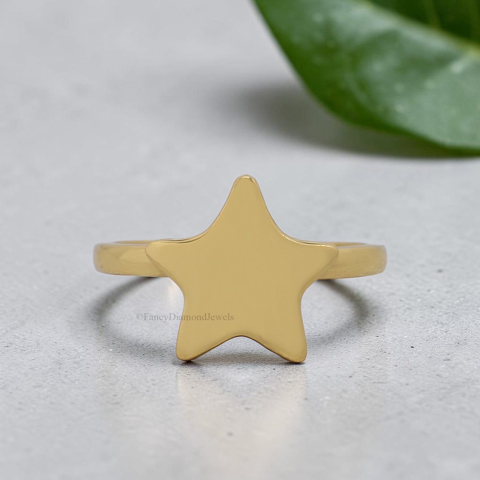 Handmade Sterling Silver Star Ring, Boho Fidget Jewelry, Minimalist Celestial Jewelry, Wedding Band For Bridal Matching Ring For Women FD573