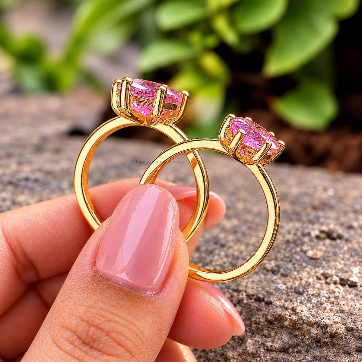 Marquise Pink Tourmaline engagement ring 8mm 9mm 10mm 12mm 14mm stone ring Simulant Marquise Solitaire ring Silver ring Gift for her FD339