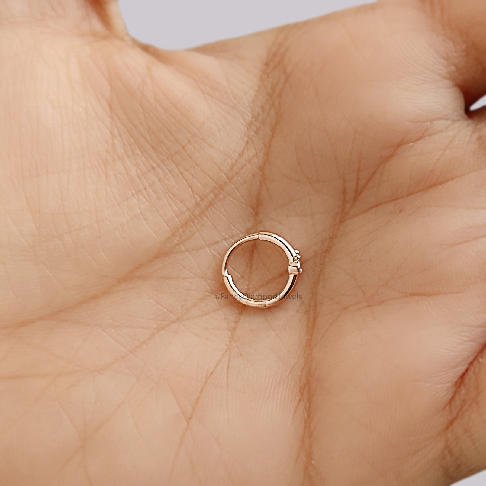 Unique Jewelry Silver Nose Ring Silver Nose Ring Nose Piercing Boho Nose Hoop Nature Jewelry Pierced Nose Rose Gold Nose Ring FD502