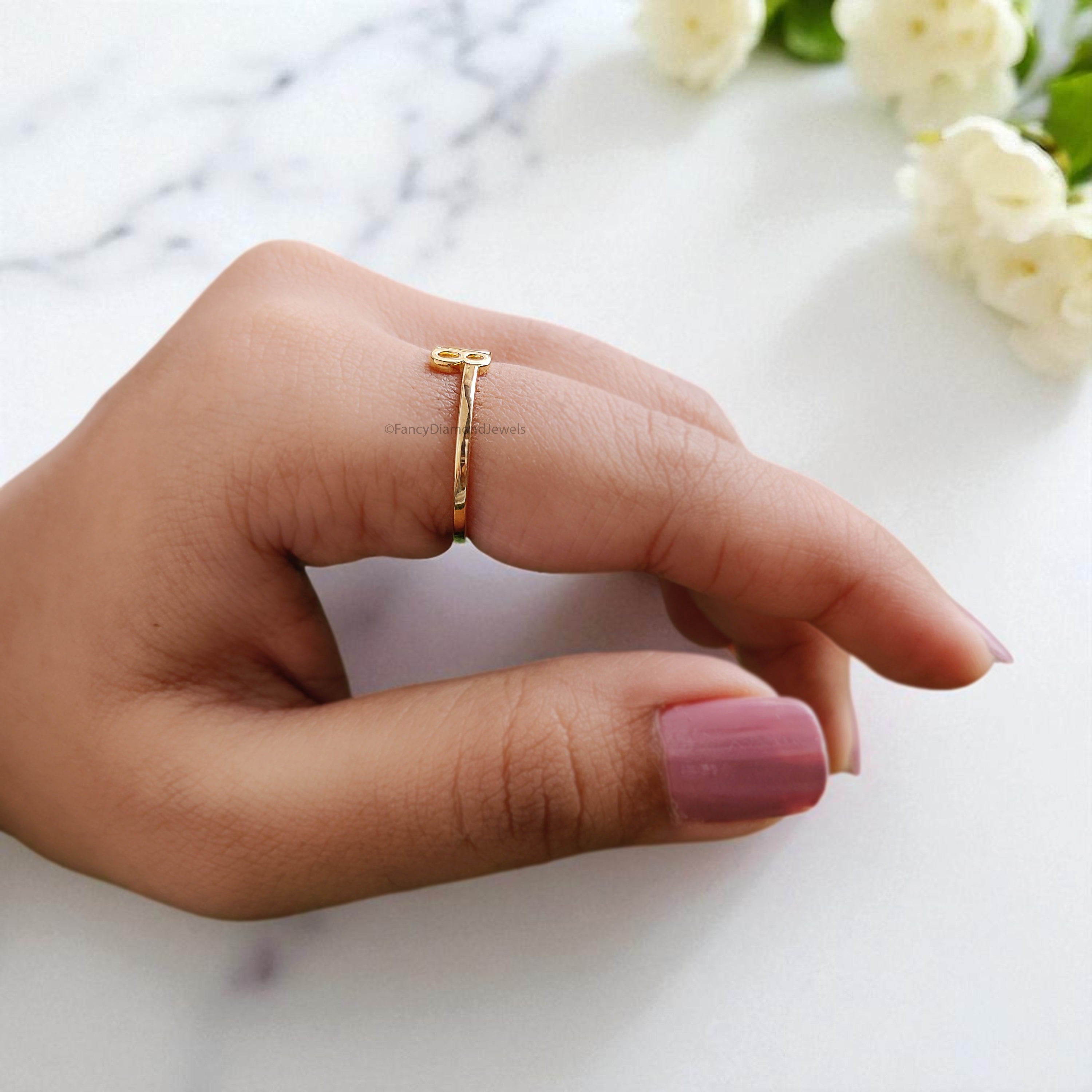 Angel Number Ring with Free Numerology Reading Report Lo Shu Grid Name Compatibility Custom Lucky Number Gold Ring Silver Ring FD409