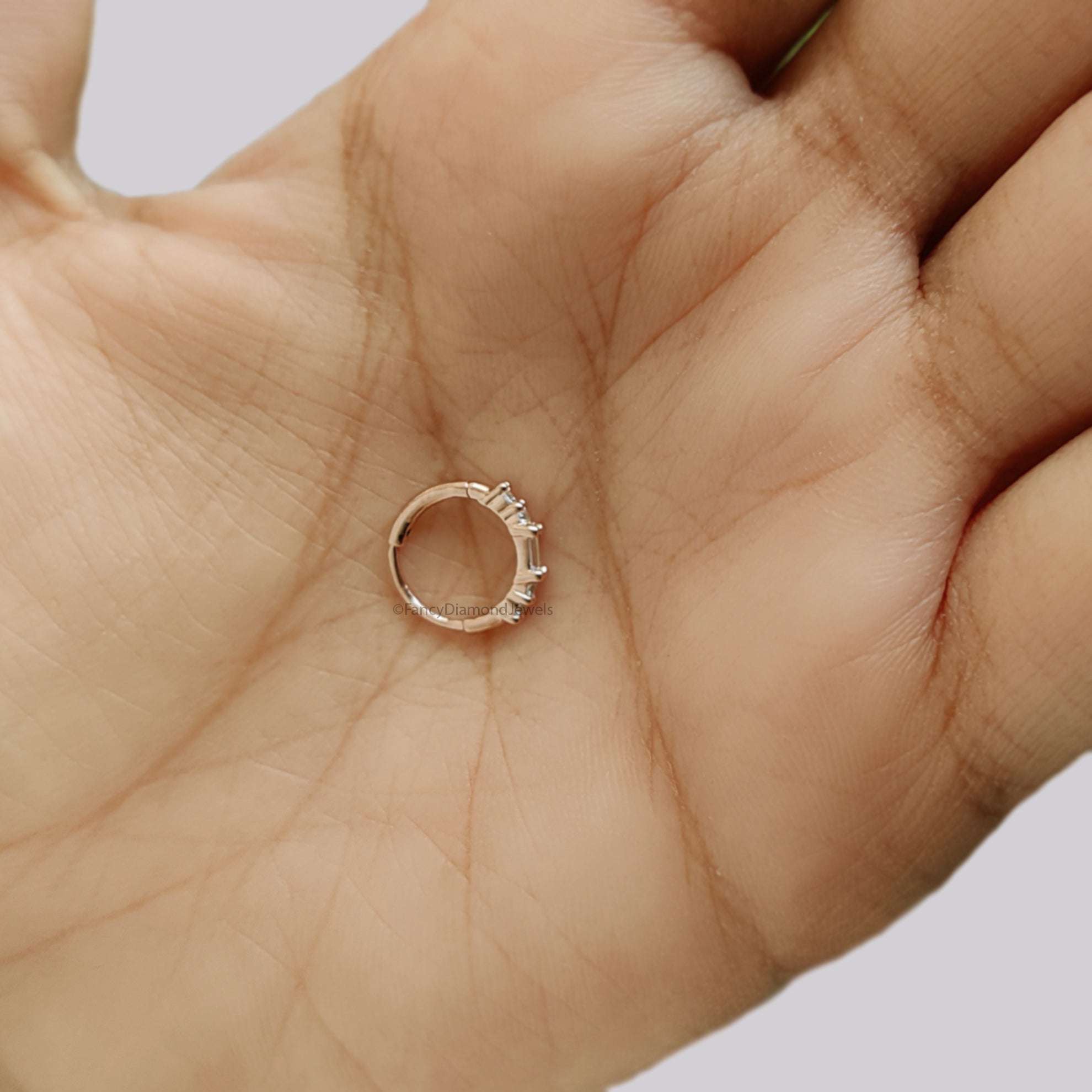 Nose Ring Nose Studs Moissanite Diamond Nose Ring Nose Ring Hoop Nose Stud Rose Gold Nose Ring Gold Nose Ring Diamond Nose Stud Hoop FD503