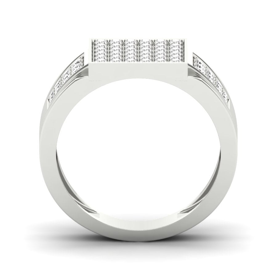 Unique Design Ring 0.84 TW Round Cut Lab Grown Diamond Ring Engagement Ring Prong Setting Design Ring Wedding Ring PR432