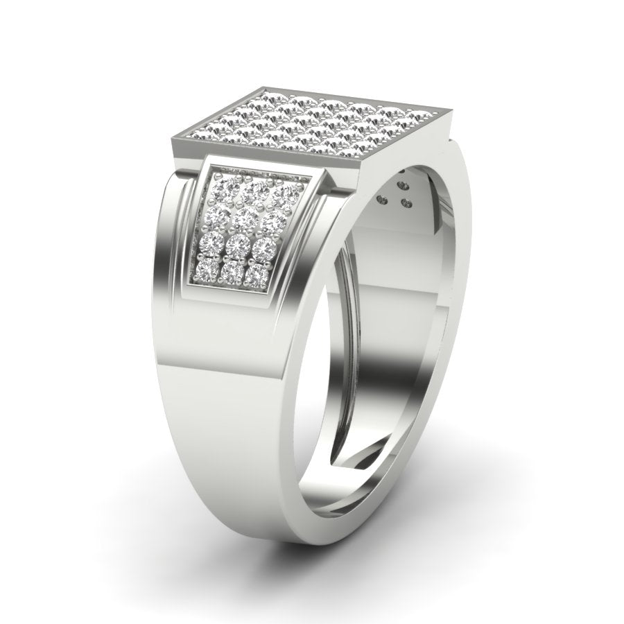 Unique Design Ring 0.84 TW Round Cut Lab Grown Diamond Ring Engagement Ring Prong Setting Design Ring Wedding Ring PR432